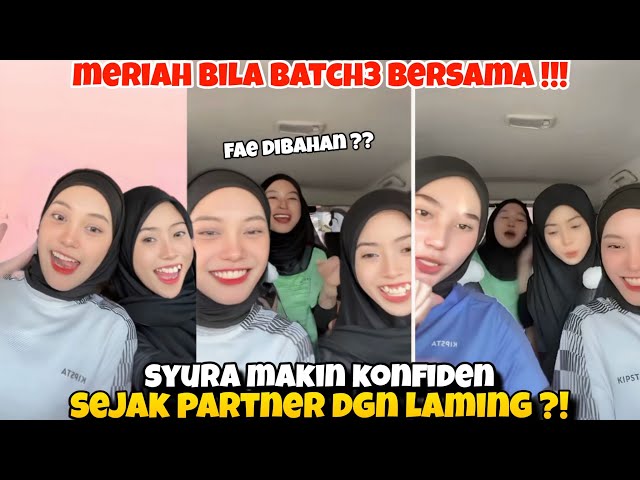 Meriah Batch3 Bersama!! Fae Dibahan Nangis Diprank Syahmie ?! Syura Makin Konfiden !! class=