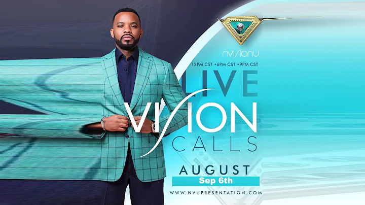 INTRO TO NVISIONU PRESENTER: DAVID IMONITIE 29 AUG 22 CALL 3