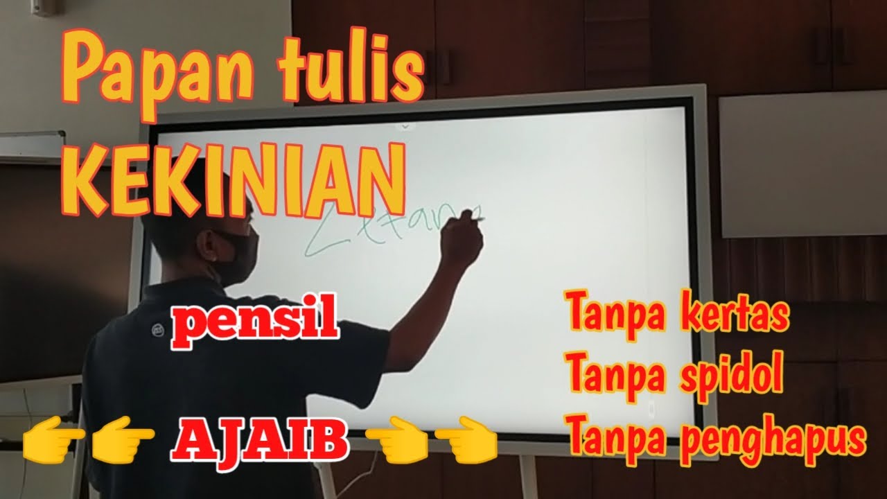 Review cara menggunakan digital flipchart samsung || Review how to use a Samsung digital flipchart