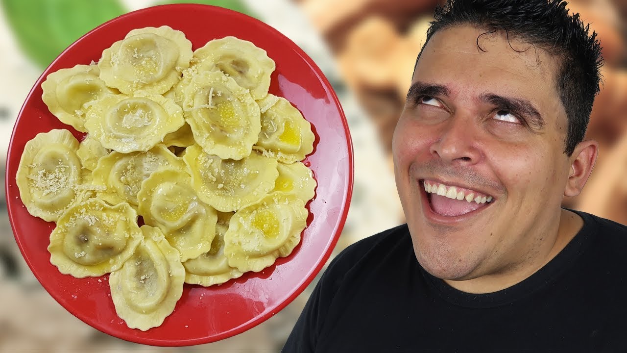 GIOVANNI RANA,  ISSO SIM É RAVIOLI!  - Sabores Gorgonzola com nozes e Funghi Porcini