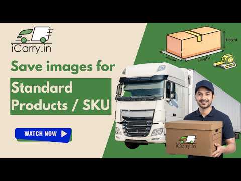 How to Add Product Images & SKU in iCarry.in | Prevent Weight Discrepancies
