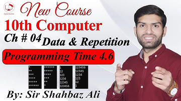 Nested Loop in C | Nested For Loop in C | Nested Loop | Programming Time 4.6 | 10th Computer Science