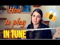 All about flute intonation | how to play in tune