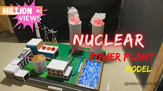 Nuclear power plant model #nuclearpower #science #nuclearenergy NakulSahuArt