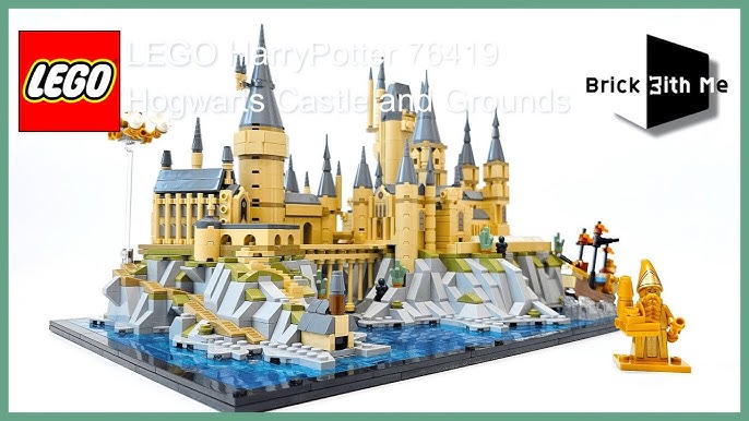 Lego Harry Potter 76419 HogwartRevisão do castelo e dos terrenos