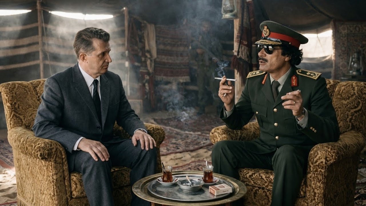 „De ce a finanțat Gaddafi România?