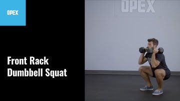 Front Rack Dumbbell Squat