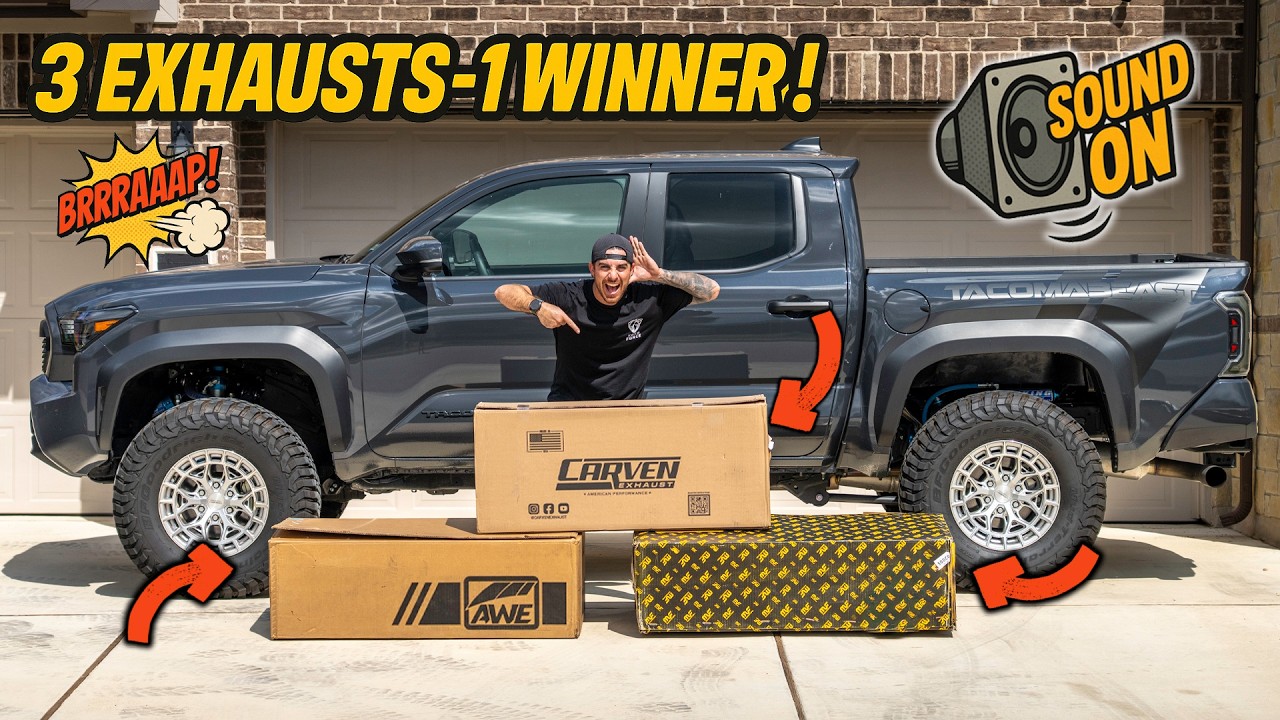 Top 3 Exhaust Systems For Your 2024+ Toyota Tacoma (Full Review