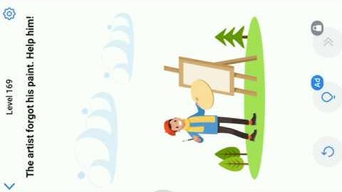 Easy Game Level 169 || The Artist Forgot His Paint, Help Him.