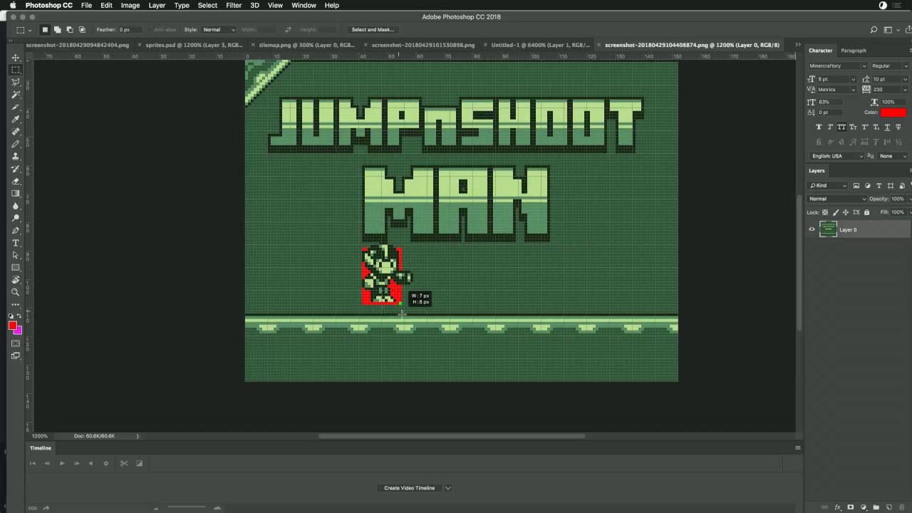Jesse’s Game Dev - Rebuilding Jump N Shoot Man