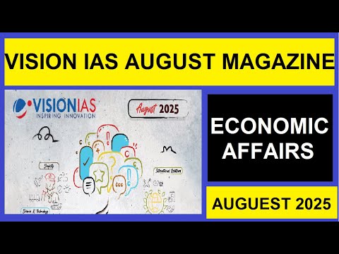 vision ias monthly current affairs | august month vision ias current ...