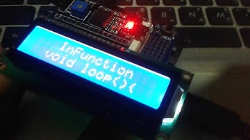 ทดลองใช้งานจอ LCD I2C กับ Arduino