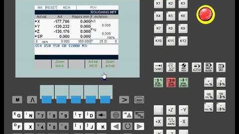MDA CNC Siemens 802 C