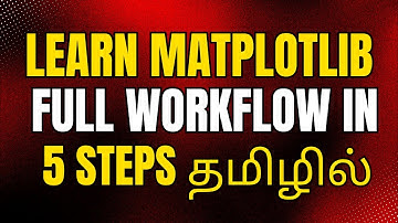 Matplotlib Tutorial in Tamil | Matplotlib Python in Tamil #3