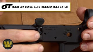 Build Box Bonus: Aero Precision Bolt Catch | Gun Talk Videos
