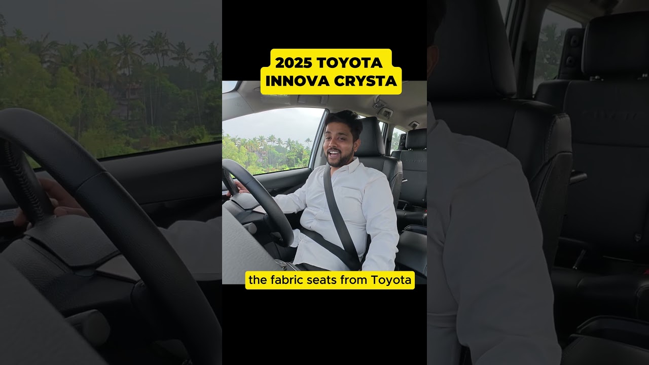 Toyota Innova crysta 2025 review 