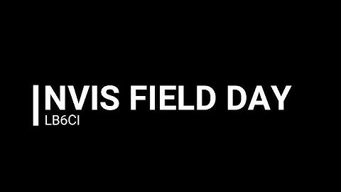 NVIS Field day test.