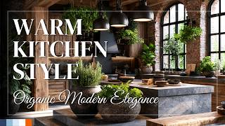 Modern Rustic Kitchens Full of Natural Elegance Organic Finishes with Contemporary Style