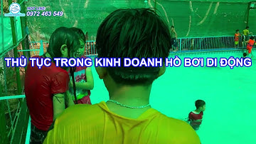 Thủ tục trong kinh doanh hồ bơi di động| Hồ bơi di động Swana| Swana pools