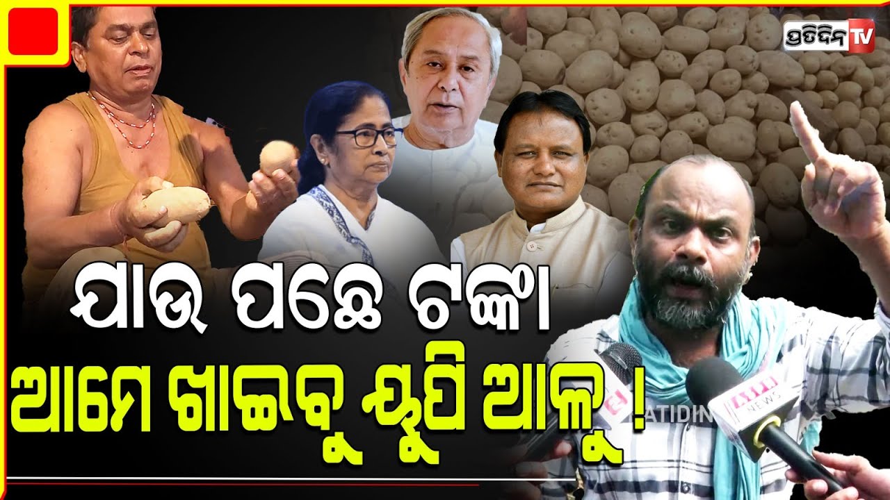 ଟଙ୍କା ପଛେ ଯାଉ ହେଲେ ଆମେ ଖାଇବୁ ୟୁପି ଆଳୁ ! Odisha Rejects WB potatoes over UP potato, people Review.