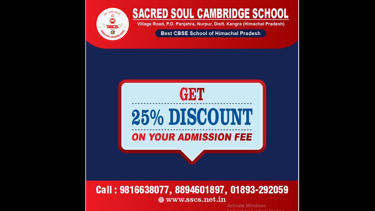A Virtual Campus tour to Sacred Soul Cambridge School, Road ,Kangra ,Himachal Pradesh