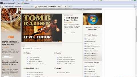 Tomb Raider Level Editor Tutorials Part No.1