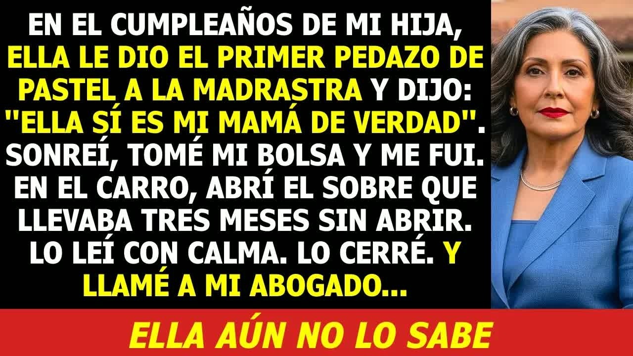 Mi Hija le Dio el Primer Pedazo a la Madrastra y Dijo： ＂Ella es Mi Verdadera Mamá.＂ Pero lo Que Hice