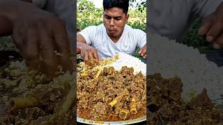 Massive 10kg Village Mutton Curry and Traditional Rice Eating Challenge #villagecooking #tradition