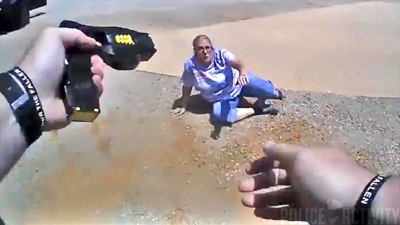 65-Year-Old Woman Gets Tased After Resisting Arrest And Refusing To Sign $80 Ticket