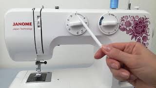 Видео-обзор электромеханической швейной машины Janome JB3115