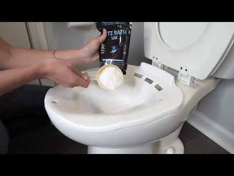 Daily Remedy 3-in-1 Sitz Soak Kit - with Sitz Bath Toilet Seat, Sitz Soak Salts & Hemorrhoid Cream