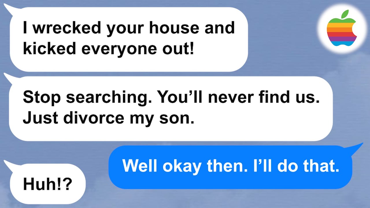 【Apple】Свекровь пыталась настроить моего мужа против меня, пока меня не было. Посмотрим, что из э...