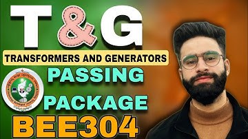 BEE304 Important Questions Vtu| Transformers and Generators(T&G)