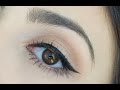 6 Formas de hacer el delineado tipo "linea de  gato" para principiantes (cat eye liner)