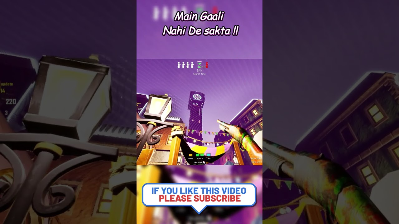 Main Gaali Nahi De sakta !! #MecchaChameleon #Shorts #Gaming