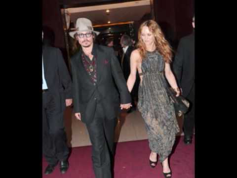 Johnny Depp and Vanessa Paradis attended the Figar...