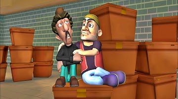 Scary Robber Home Clash New Update New Levels Have an Ice Day (Android,iOS)