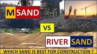 What is Msand || what is best Msand or river sand for construction? || By CivilGuruji screenshot 1