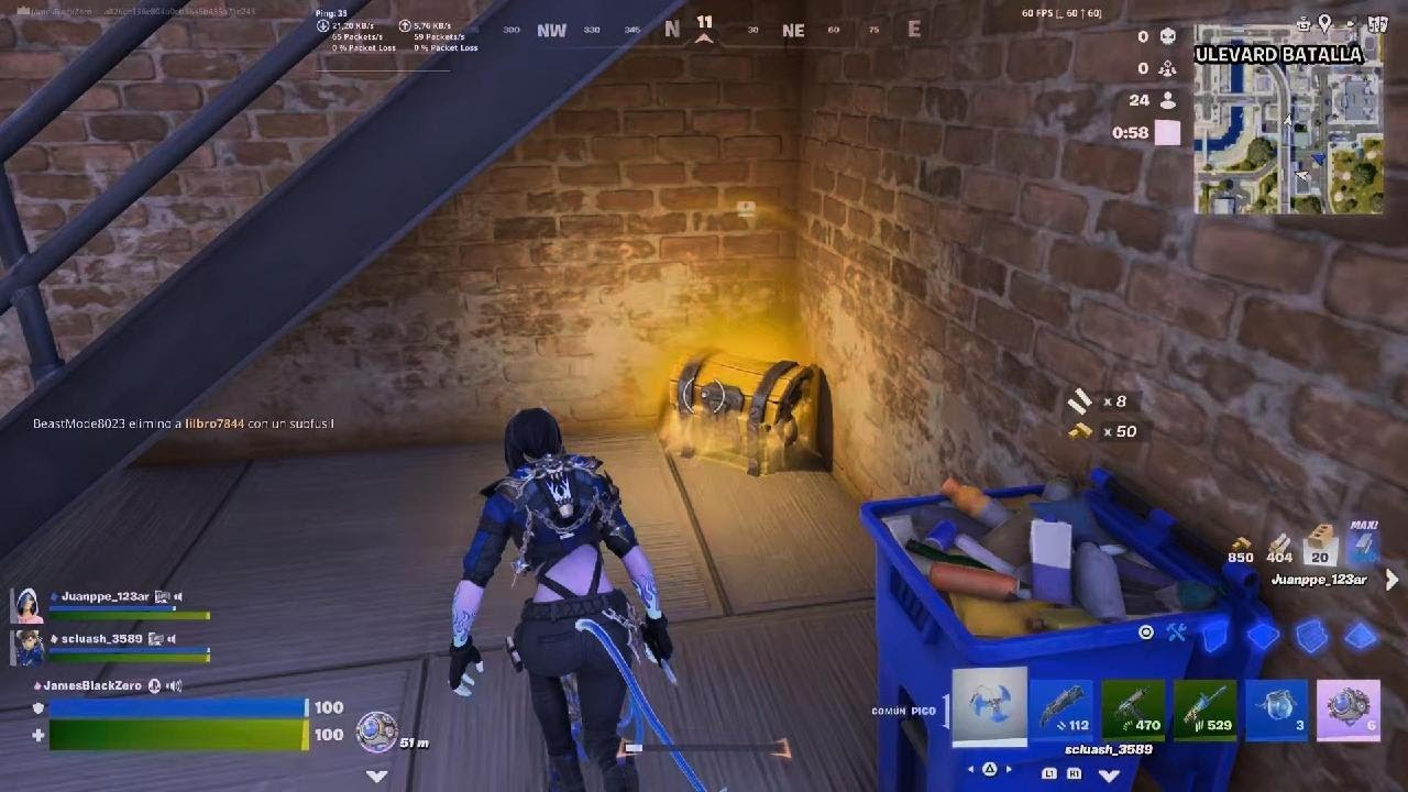 Fortnite | Win En Escuadron | Nuevamente Unidos | Recarga Vecindario