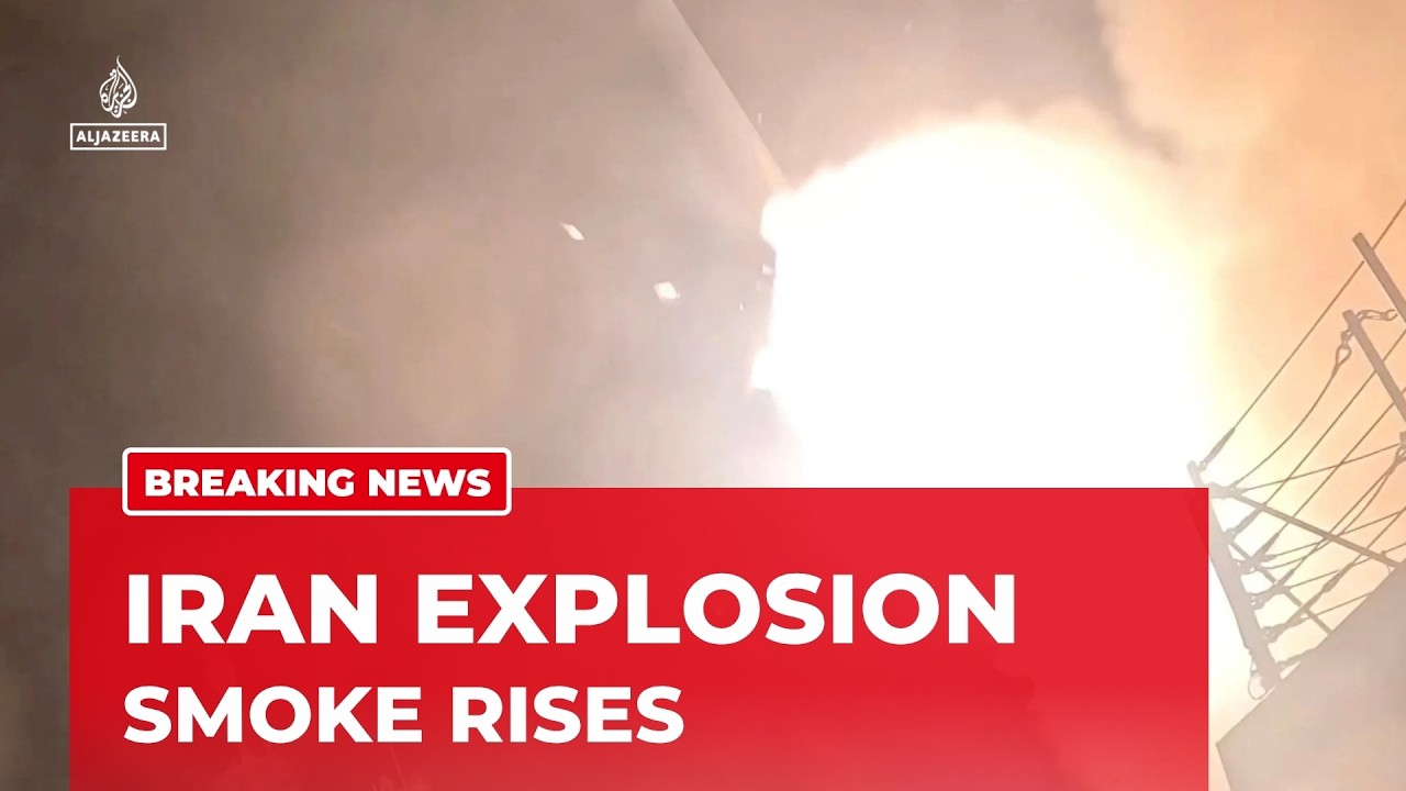 US Strikes Iran: Smoke Visible Following Reported Explosion