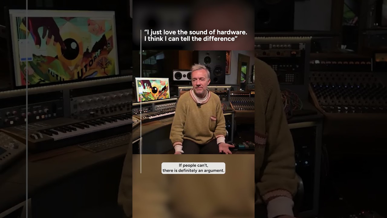 Watch Adele & Dave producer Fraser T Smith: "AI and digital is linear. Analogue is nonlinear." on YouTube Watch Adele & Dave producer Fraser T Smith: "AI and digital is linear. Analogue is nonlinear." on YouTube