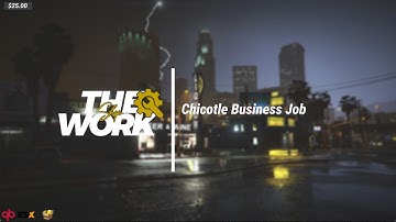 FiveM Scripts 2025 | Chicotle Job | Advanced Restaurant (ESX, QBcore, Qbox) + 13 Custom Props [MLO]