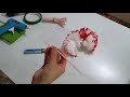 Cómo hacer Claveles con bolsas de plástico - Carnation Flowers with plastic carry bags - 비닐봉지로 꽃 만들기