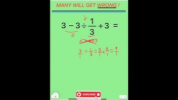📌#many #will #get #WRONG ! #youtubeshorts #maths #shorts