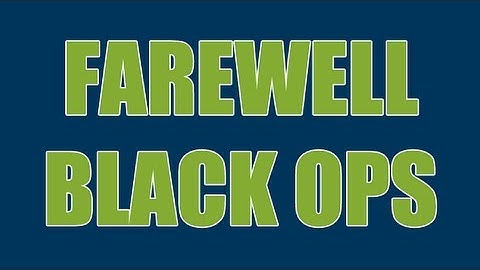 Farewell Black Ops, Hello MW3! [2/2]