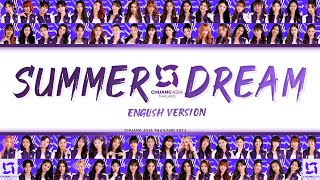 CHUANG Asia 2024 - Summer Dream (English Ver.) Official theme song [Color Coded Lyrics] | CC THAISUB