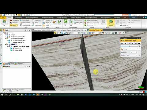 3 -petrel -data loading (3D seismic data -well data -check shot -formation tops