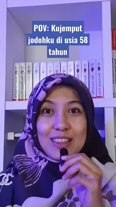 Sering Ditanya KAPAN NIKAH? Simak Cerita Bertemu Jodoh di usia 58 Tahun (Selengkapnya di Youtube)