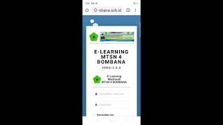 Tutorial Video Conference Via E-learning Madrasah