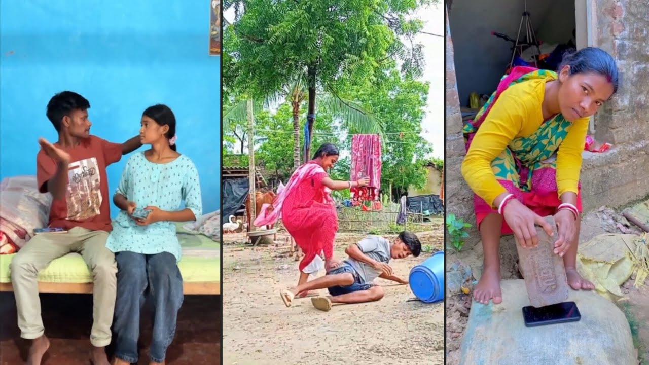 2025 top Instagram Santali comedy reels video 